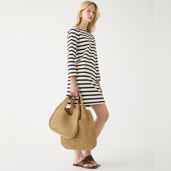 Next J.Crew Mariner Cloth Shirtdress With Gold Buttons - Picture 3 of 5